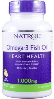 Natrol Natrol Omega-3 Fish Oil 1000 mg, 90 капс. 